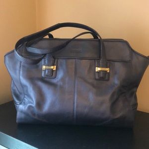 Coach Navy blue bag